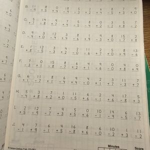 EUC teacher resource books for Math and various grades